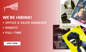 JOB OPPORTUNITY: OFFICE MANAGER / SALES MANAGER  