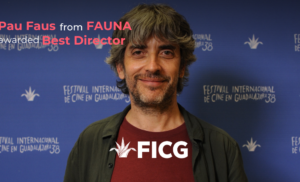 Pau Faus from Fauna Awarded Best Director in the Guadalajara IFF!